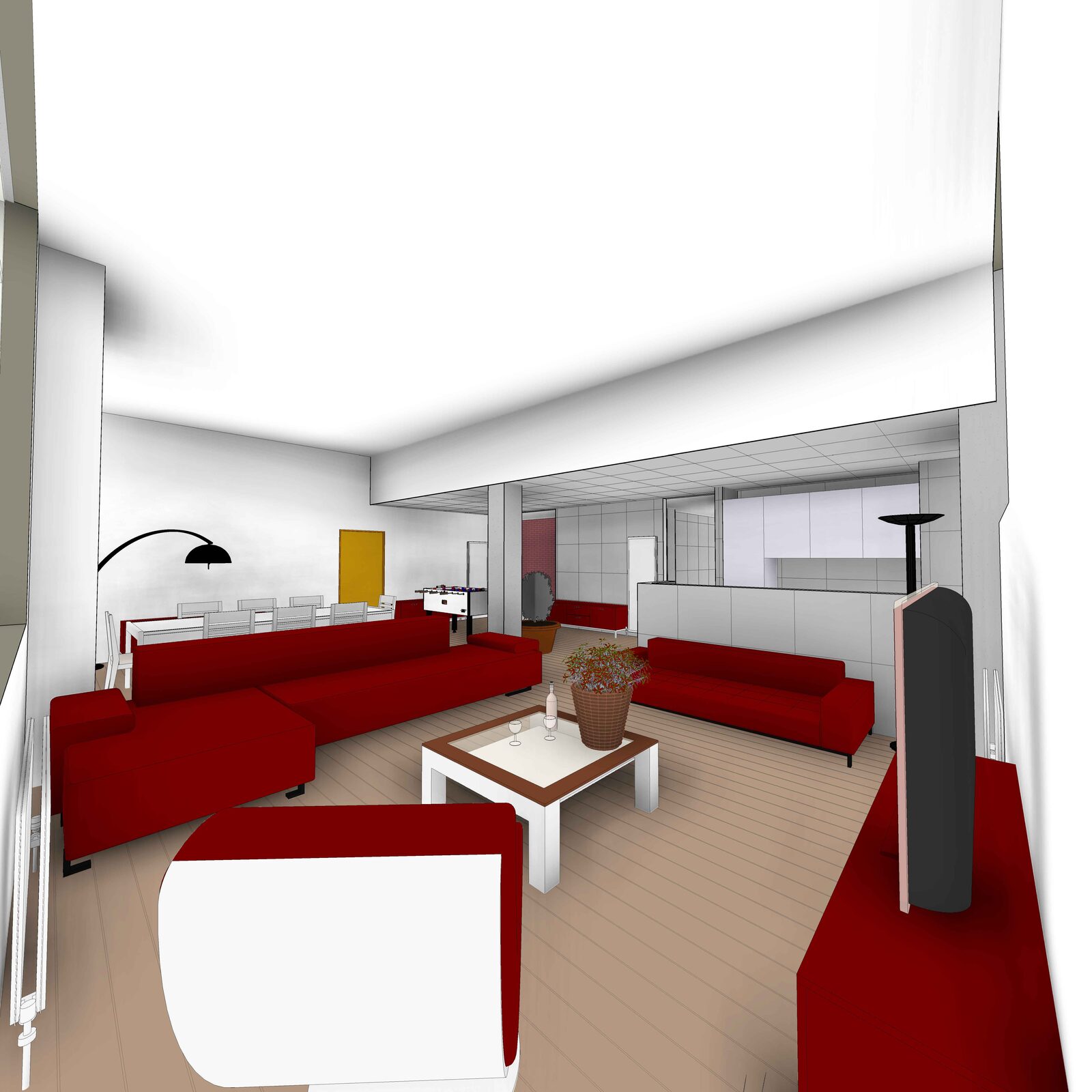 Aménagement d'un appartement de 164 m² à Orchies