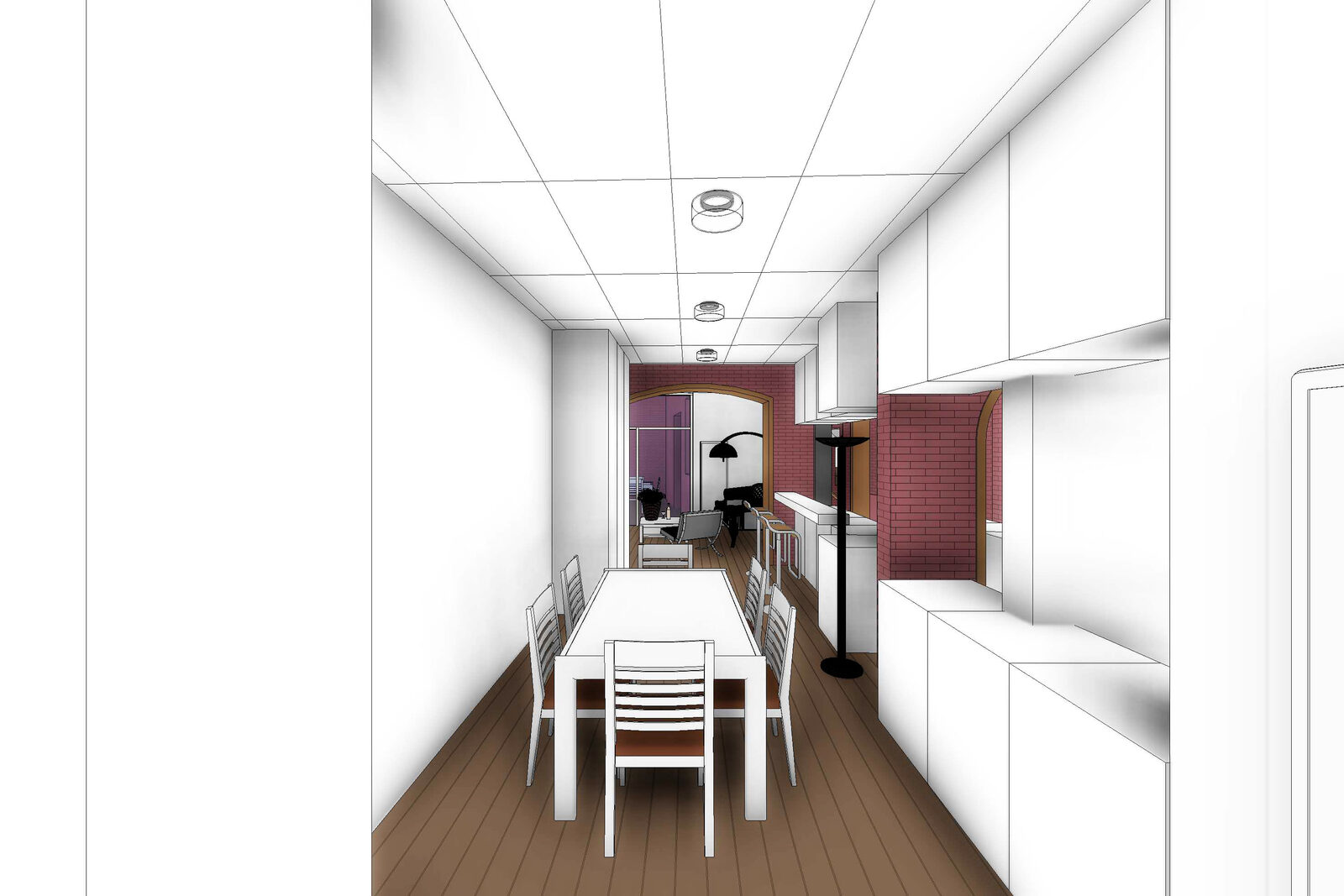Aménagement d'un appartement à Tournai