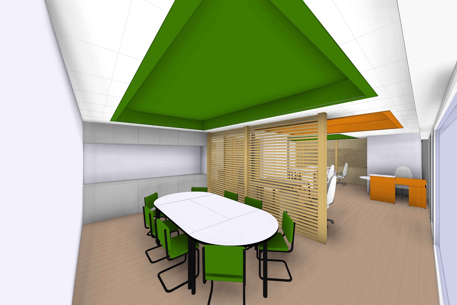 Aménagement de bureaux de 150 m² à Tournai