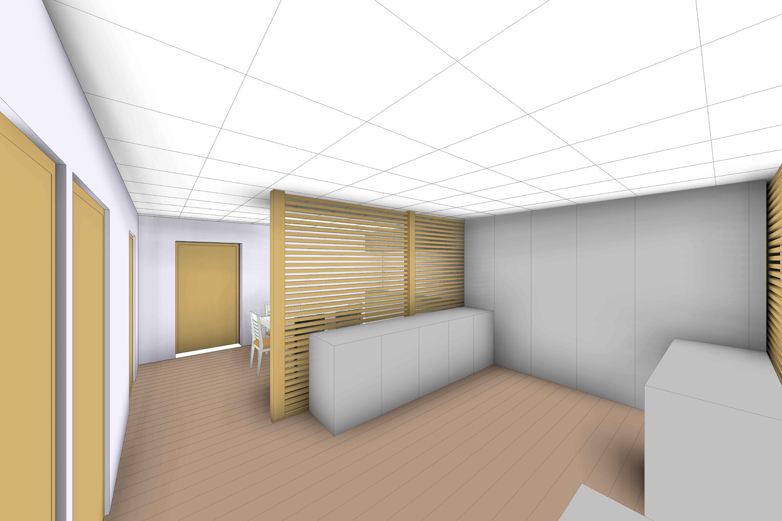 Aménagement de bureaux à Tournai