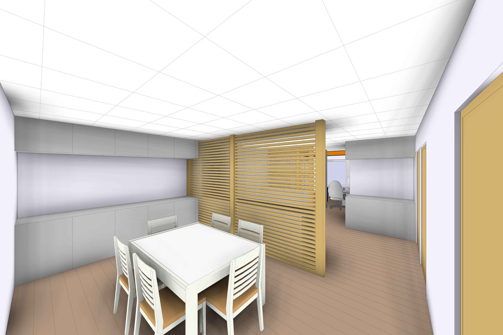 Aménagement de bureaux à Tournai