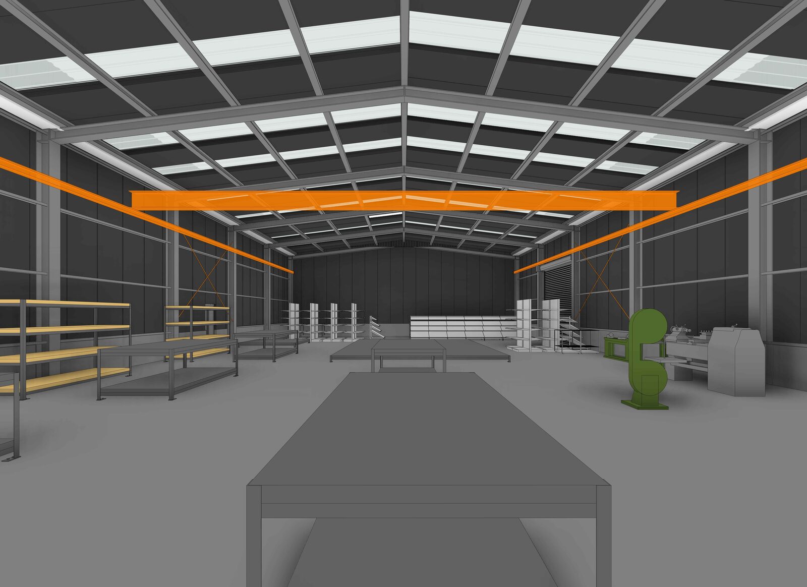 Autoconstruction d'un atelier et entrepôt à Wattrelos