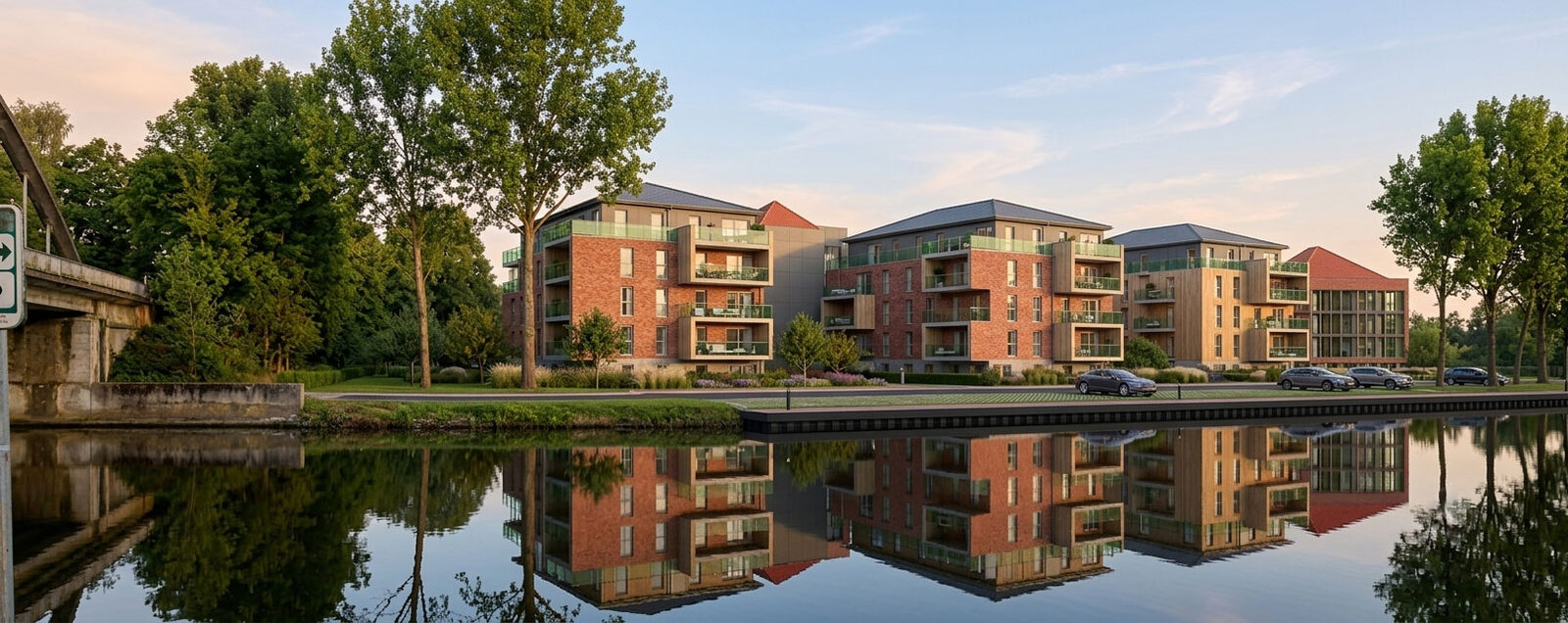 Complexe immobilier & maison de repos à Pecq