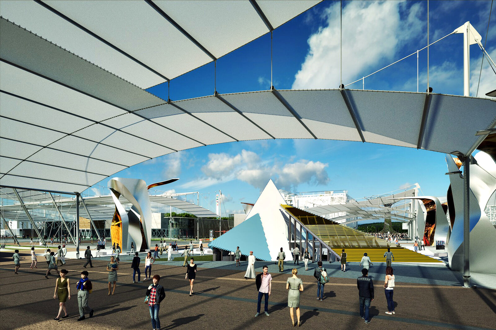 Concours – Pavillon d'information, Expo Universelle 2015 à Milan