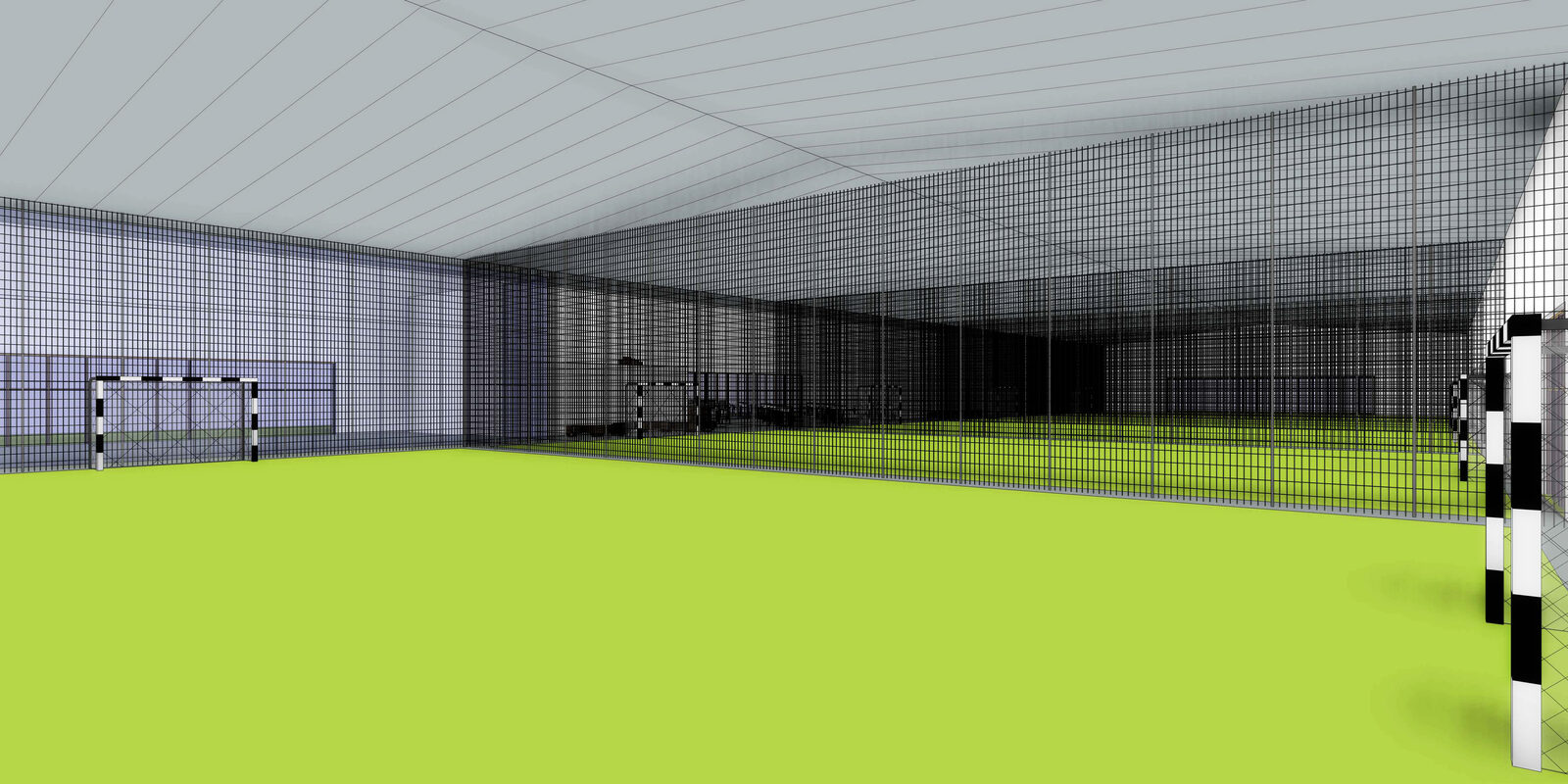 Construction d'un centre indoor futsal padel à Tournai