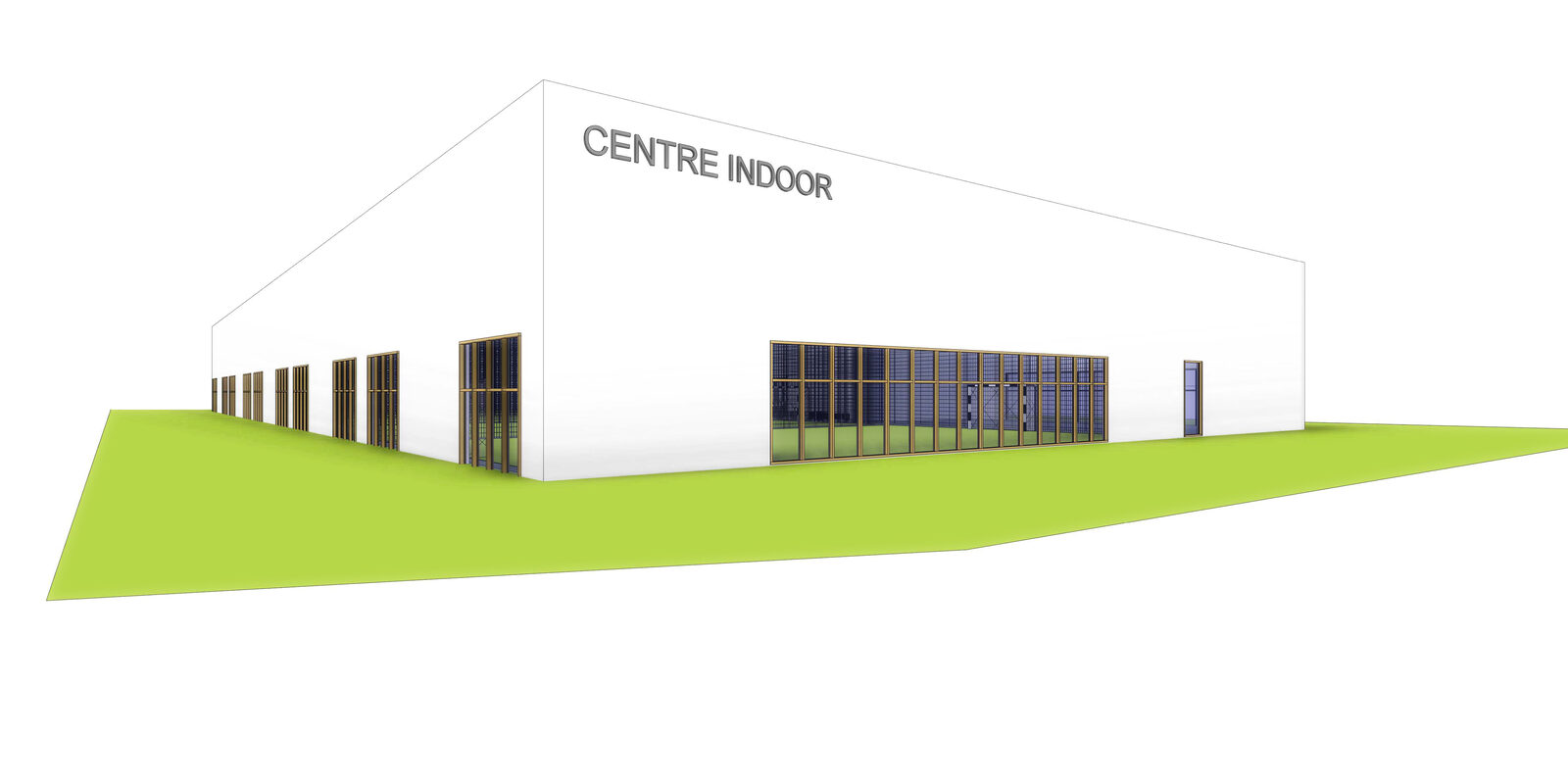 Construction d'un centre indoor futsal padel à Tournai