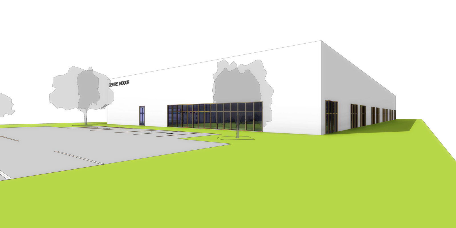 Construction d'un centre indoor futsal padel à Tournai