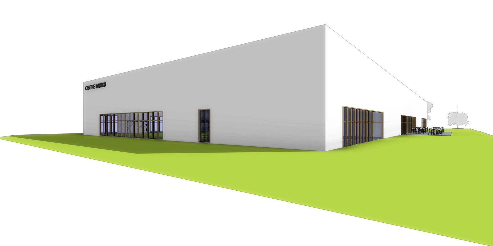 Construction d'un centre indoor futsal padel à Tournai