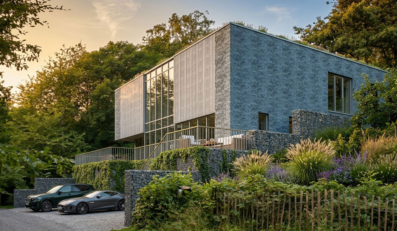 Construction d'un gîte rural à Profondeville