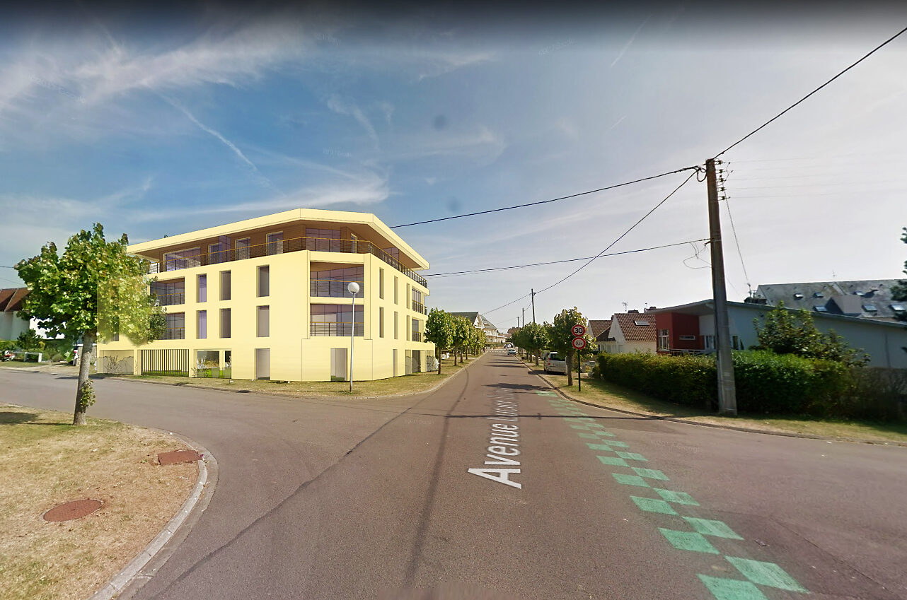Construction d'un immeuble d'appartements à Stella-Plage