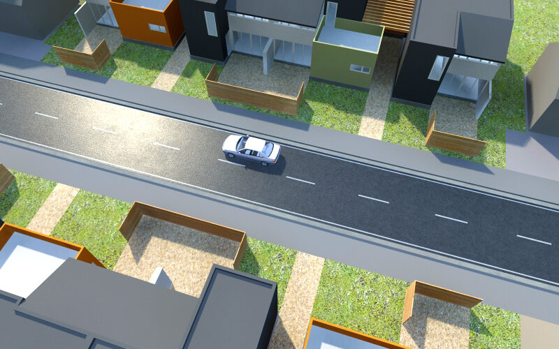 Construction de 8 maisons individuelles à Lille