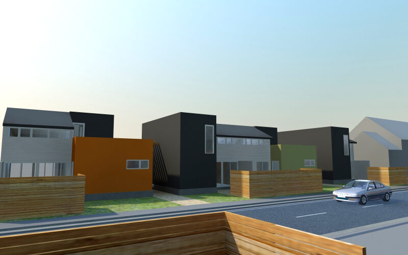 Construction de 8 maisons individuelles à Lille