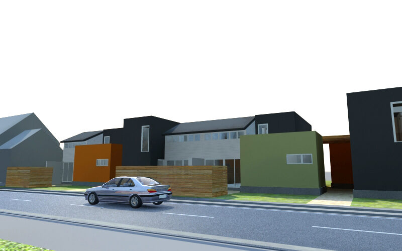 Construction de 8 maisons individuelles à Lille