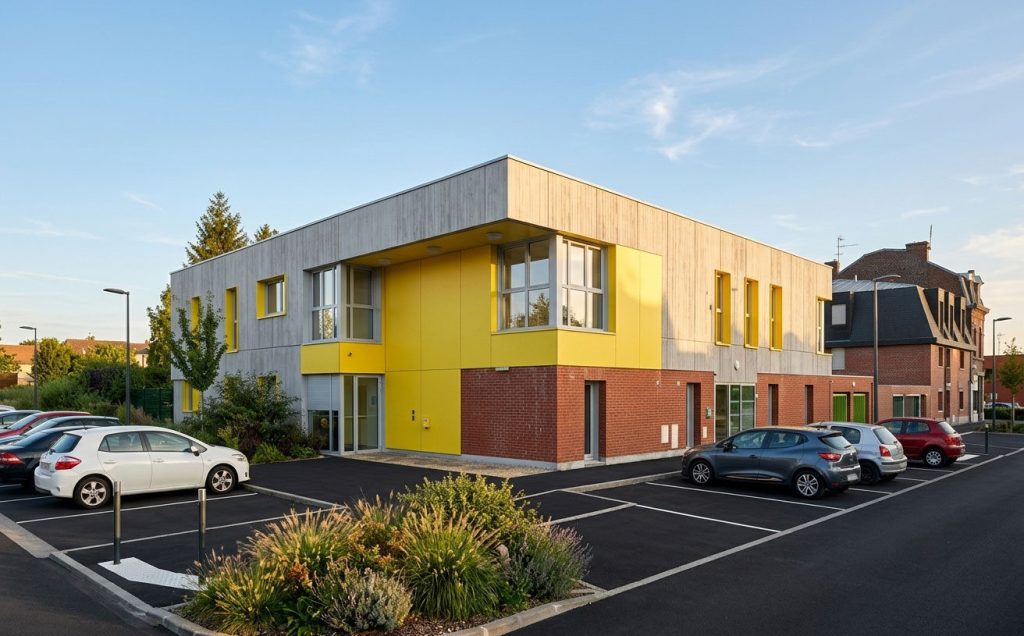 Crèche et 5 appartements de 595 m² à Crespin