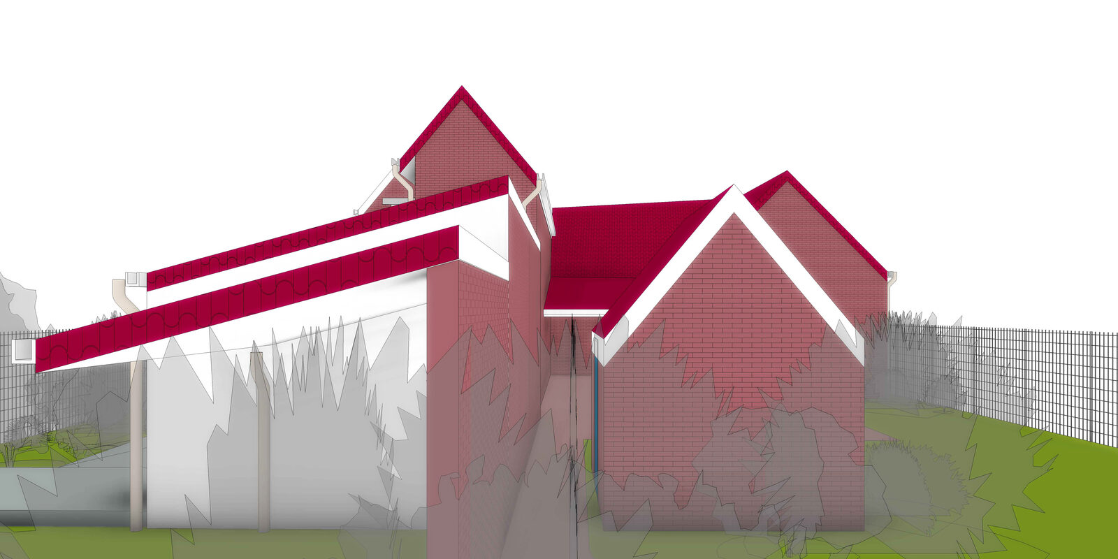 Extension d'une maison individuelle à Houdain