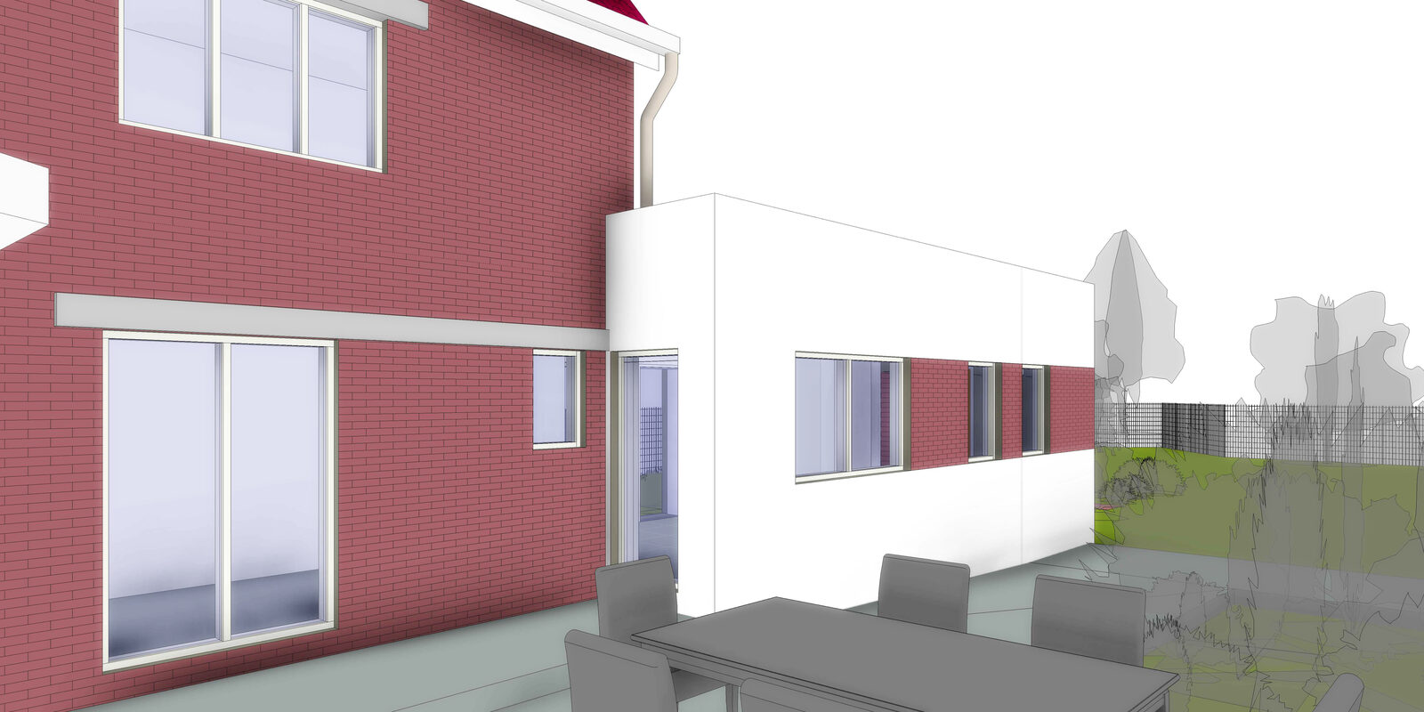 Extension d'une maison individuelle à Houdain