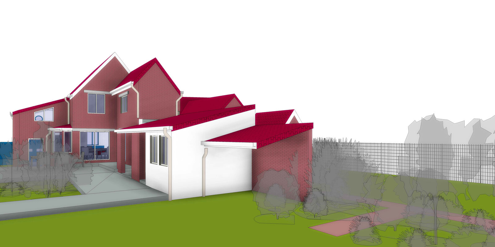 Extension d'une maison individuelle à Houdain
