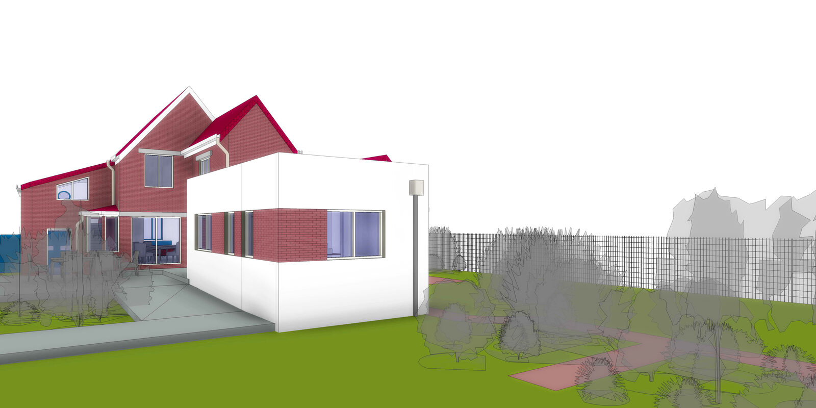 Extension d'une maison individuelle à Houdain