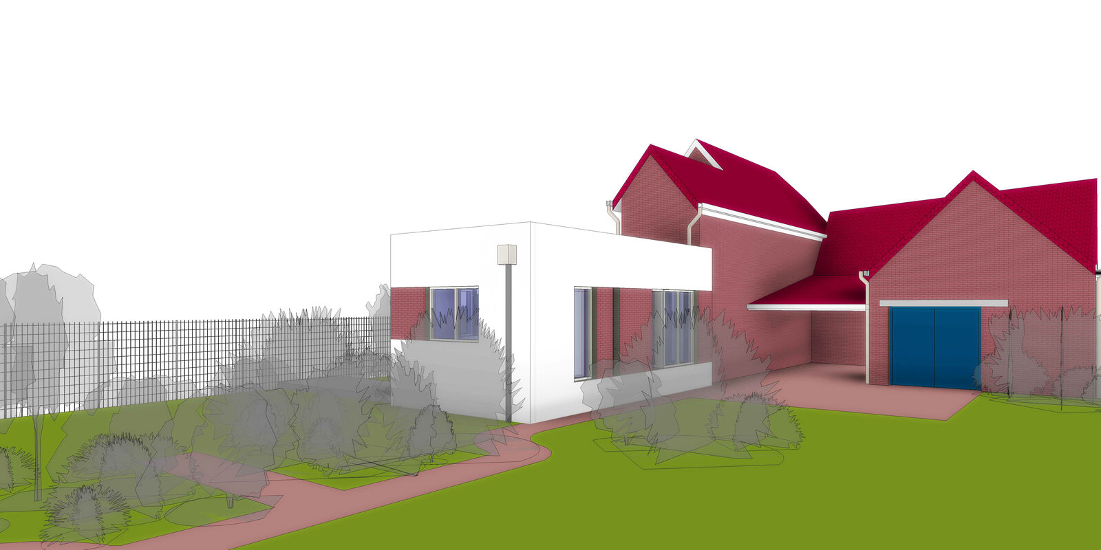Extension d'une maison individuelle à Houdain