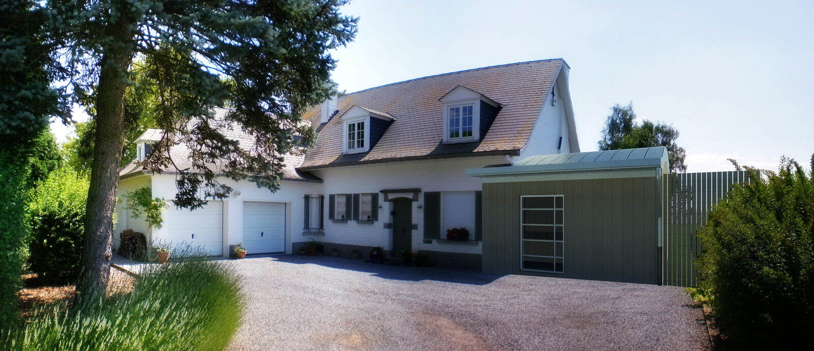 Extension et transformation d'une maison unifamiliale à Tournai