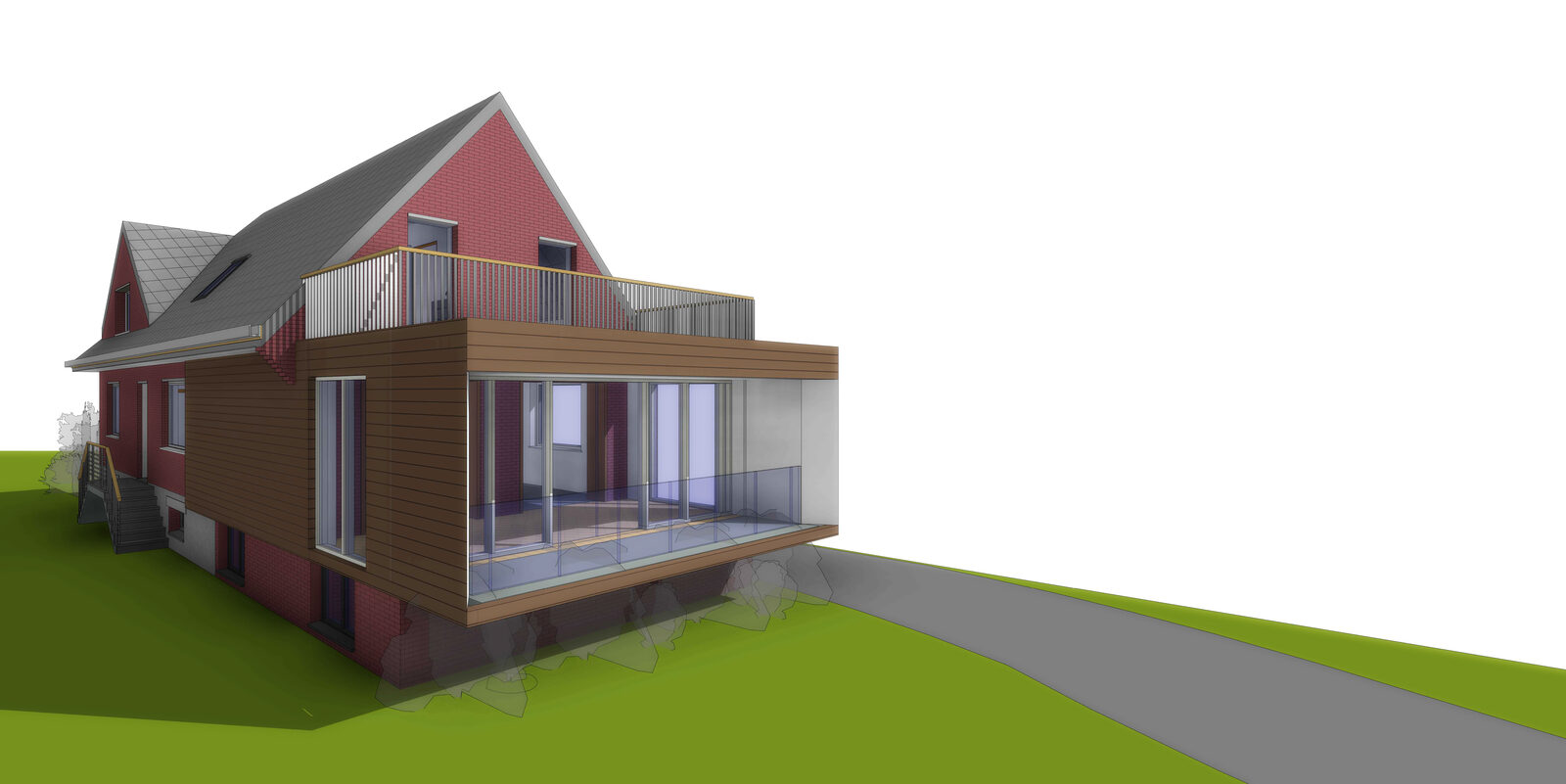 Extension et transformation d'une maison individuelle à Wez-Macquart