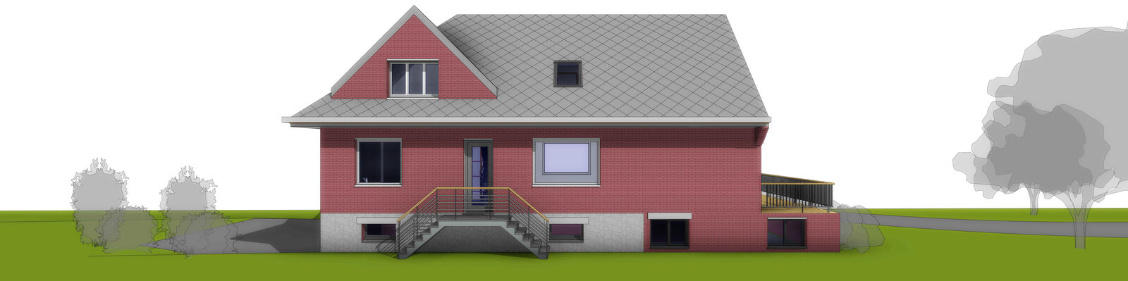 Extension et transformation d'une maison individuelle à Wez-Macquart