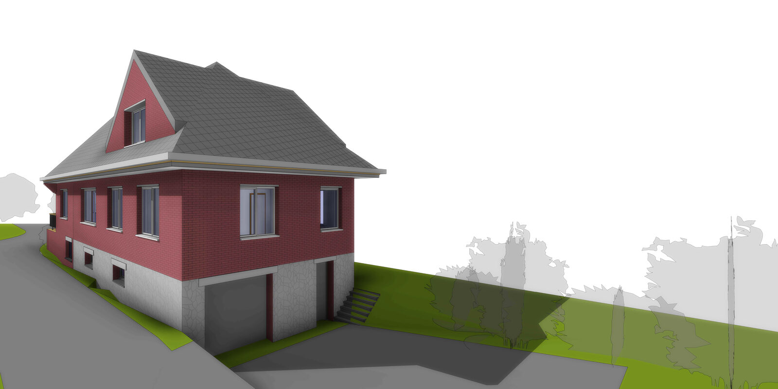 Extension et transformation d'une maison individuelle à Wez-Macquart