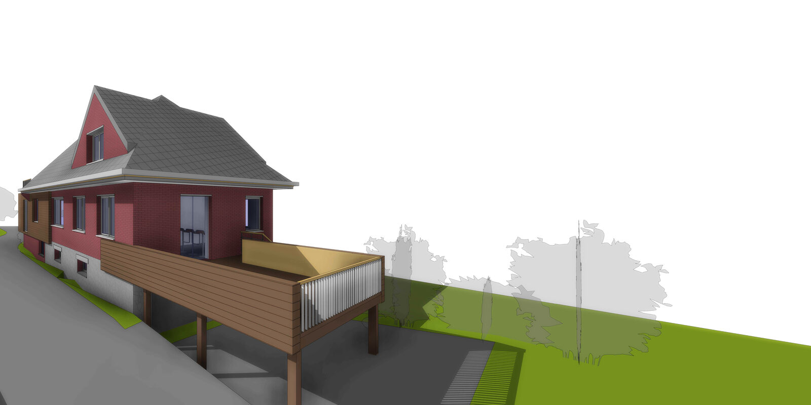 Extension et transformation d'une maison individuelle à Wez-Macquart