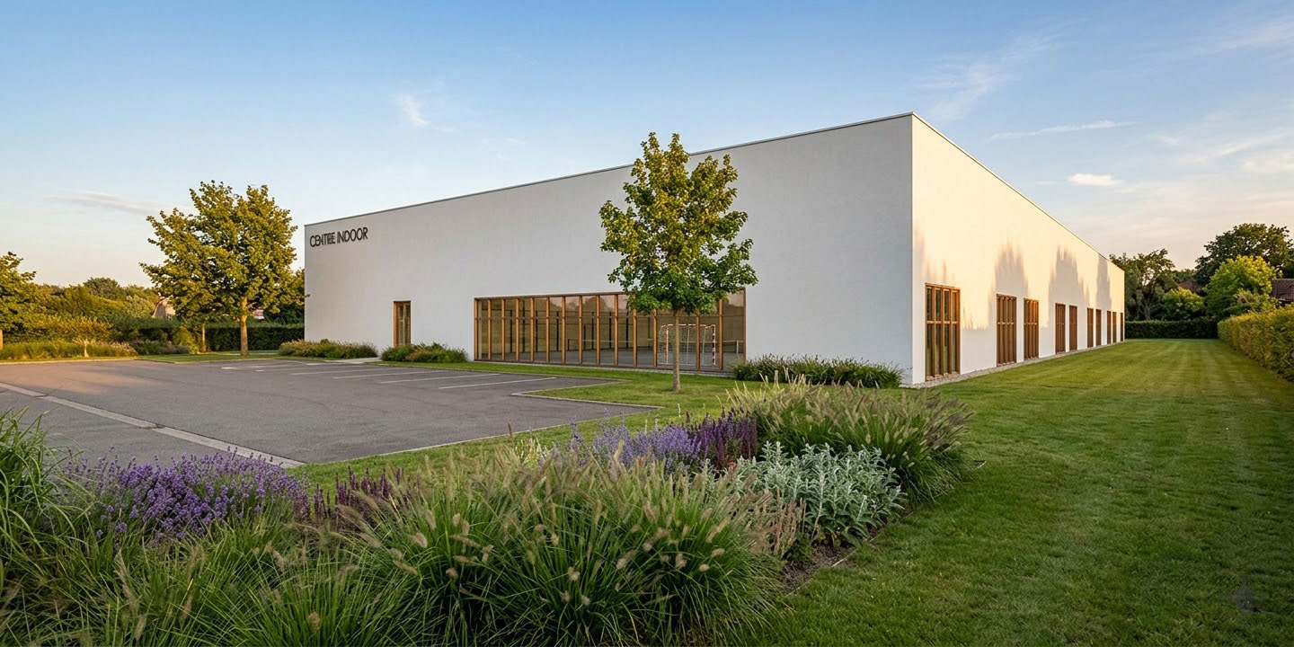 Salle de sports à Tournai — Adrien Carlier Architecte