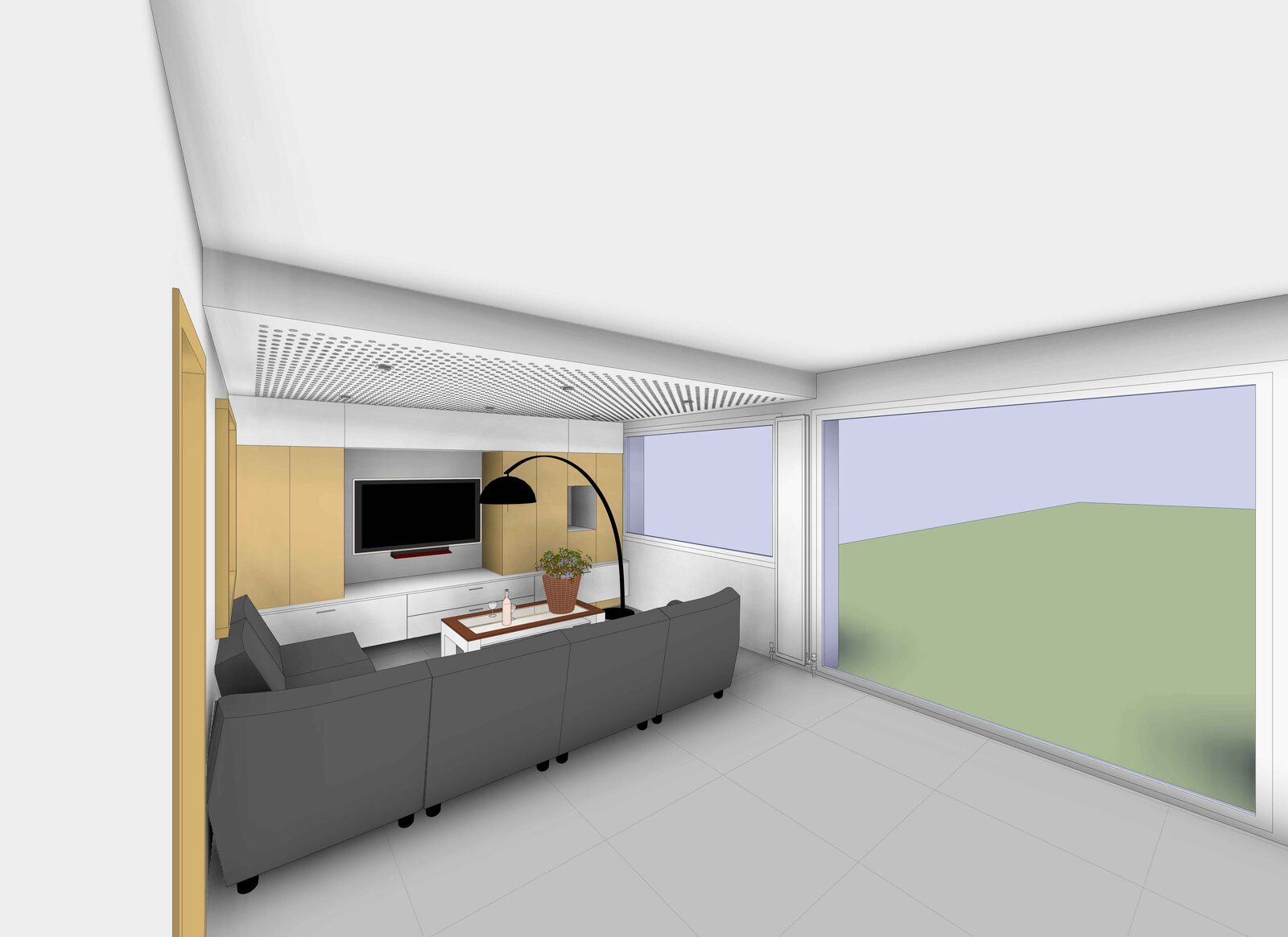 Réaménagement d'une maison mitoyenne de 78 m² à Harnes