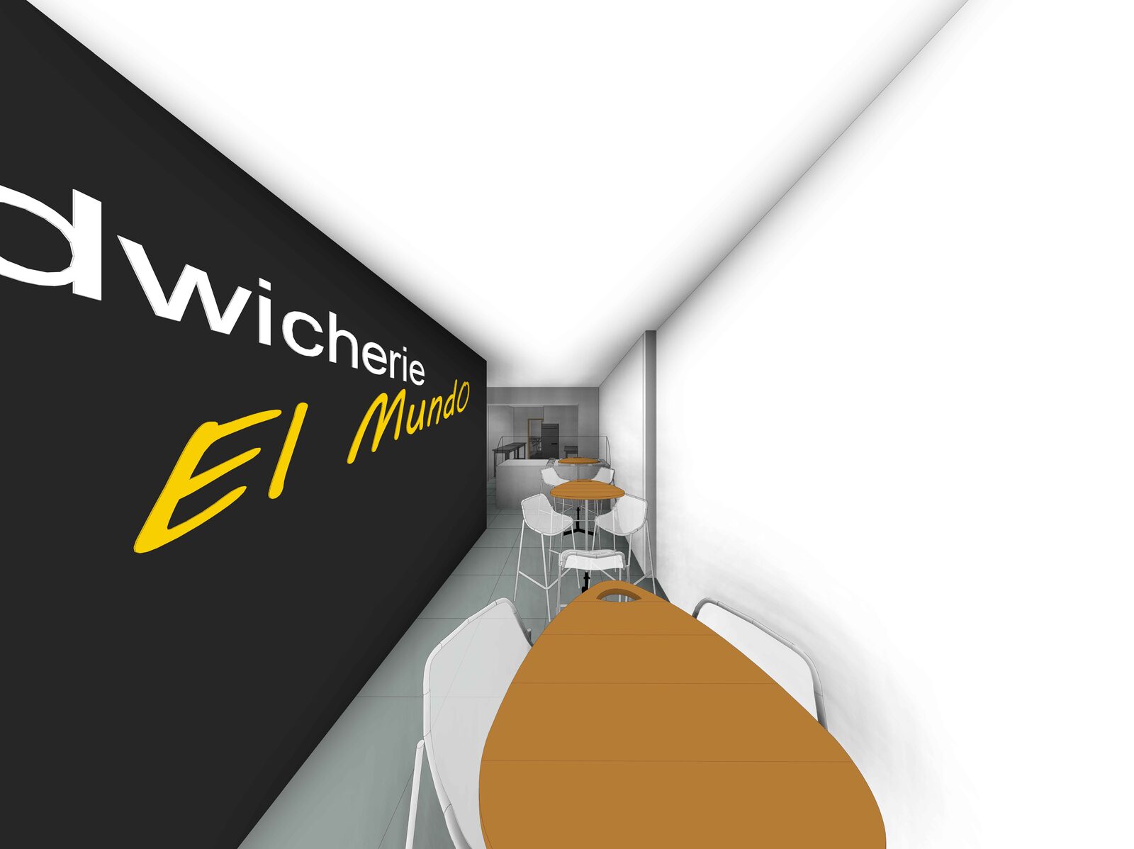 Réhabilitation d'un commerce et d'un appartement de 138 m² à Tournai