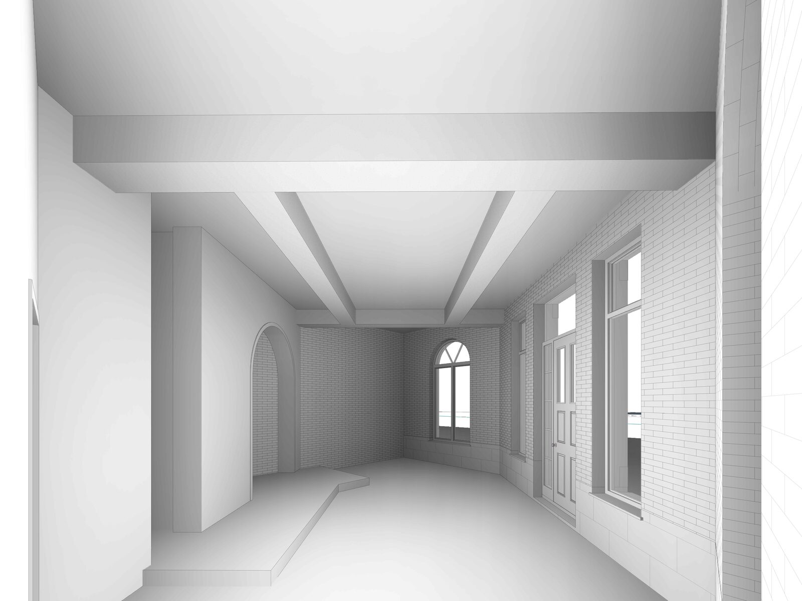Réhabilitation d'un immeuble de 7 appartements en 4 à Tournai