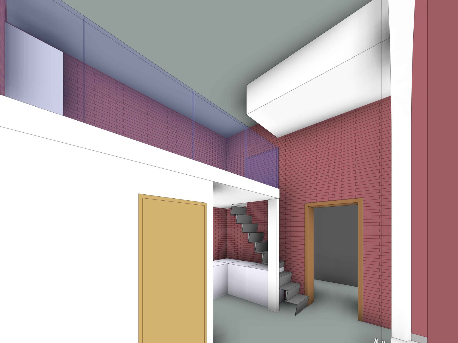 Réhabilitation d'un immeuble de 7 appartements en 4 à Tournai