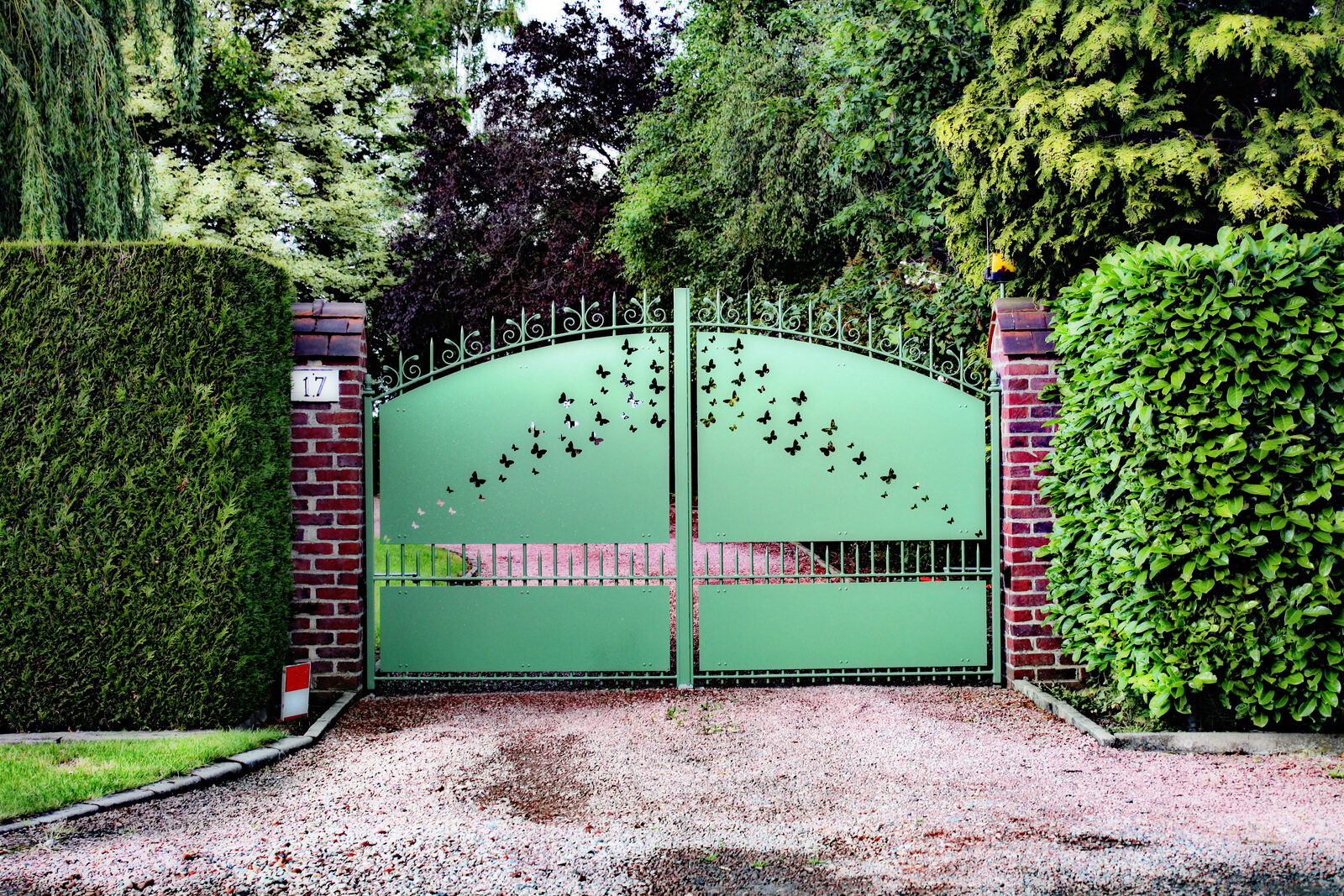 Rénovation d'un portail d'entrée à Sailly-sur-la-Lys