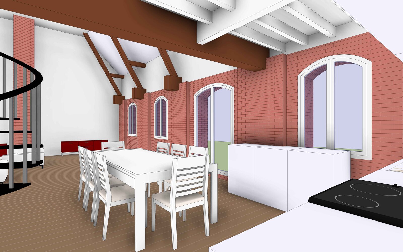 Rénovation d'une maison de 236 m² à Aire-sur-la-Lys