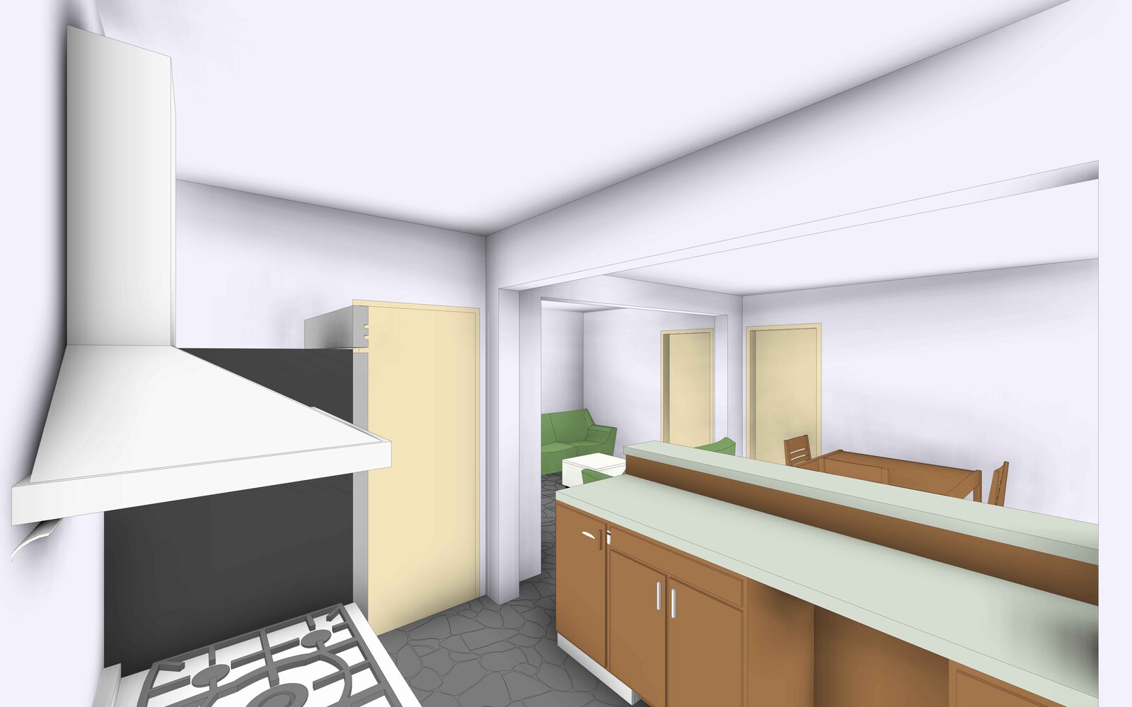 Rénovation d'une maison de vacances à Sainte-Marie-la-Mer