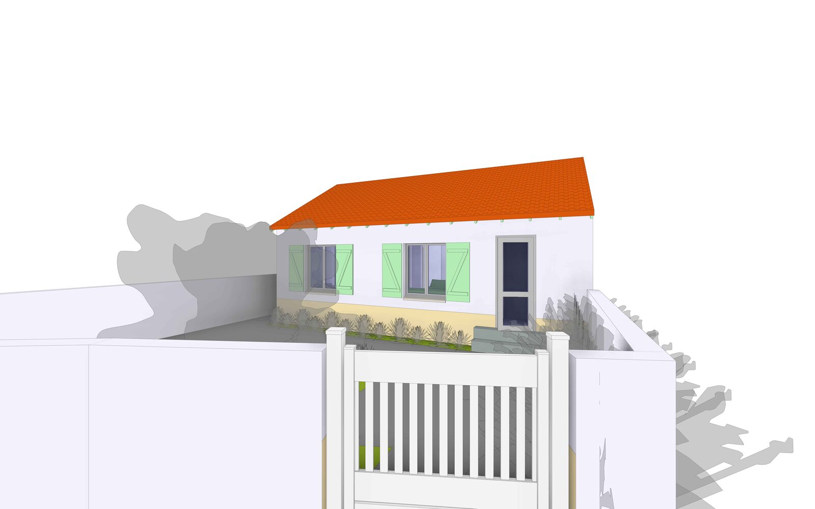 Rénovation d'une maison de vacances à Sainte-Marie-la-Mer