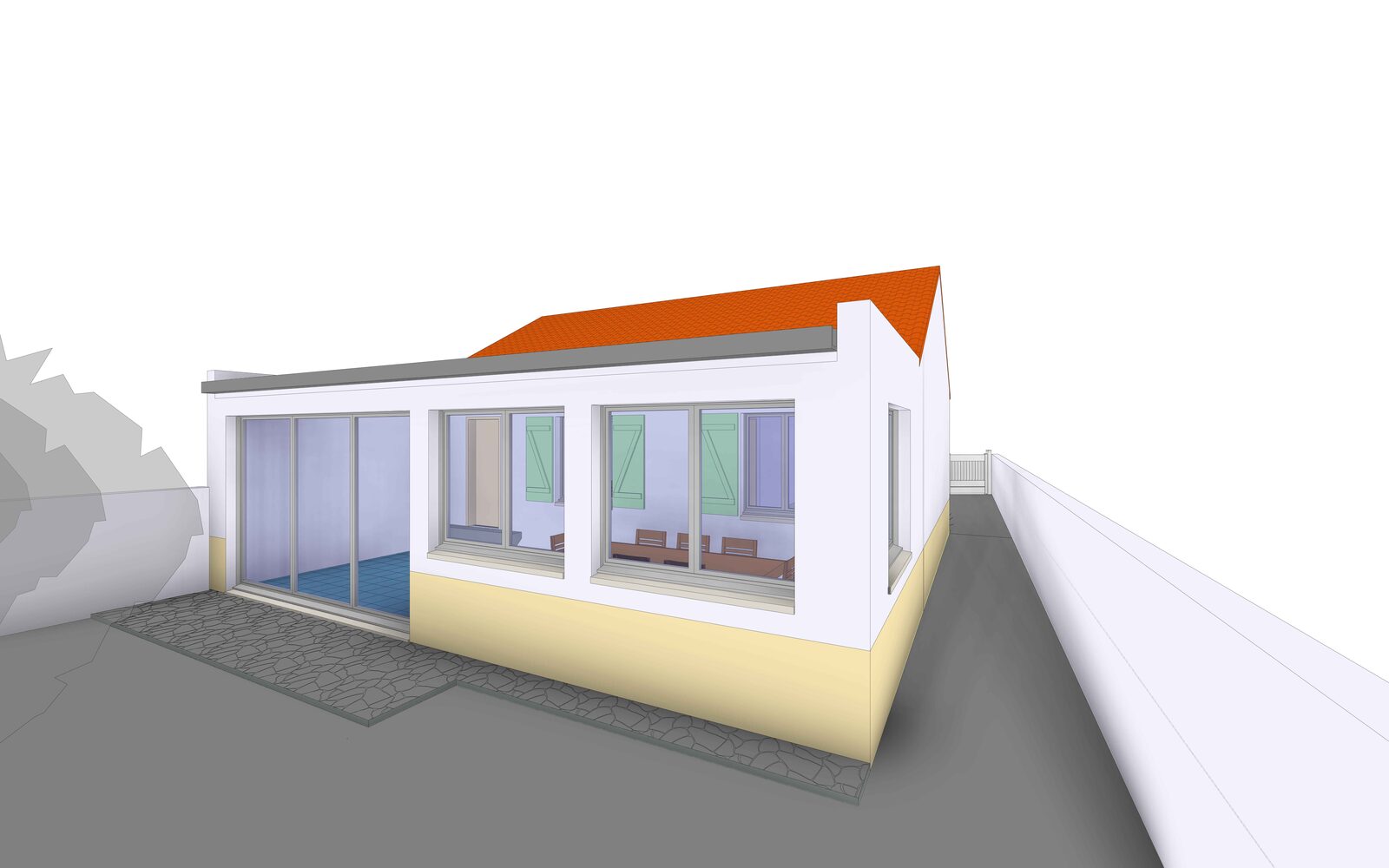 Rénovation d'une maison de vacances à Sainte-Marie-la-Mer