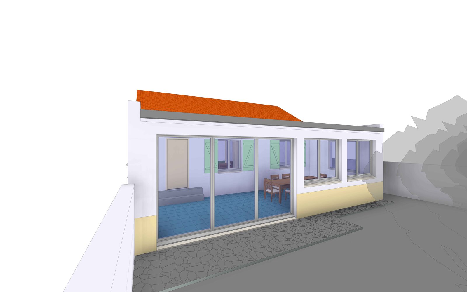 Rénovation d'une maison de vacances à Sainte-Marie-la-Mer