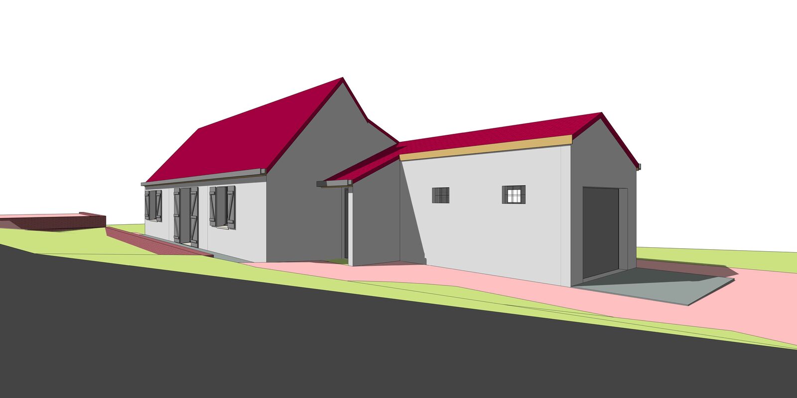 Rénovation d'une maison individuelle de 100 m² à Renescure