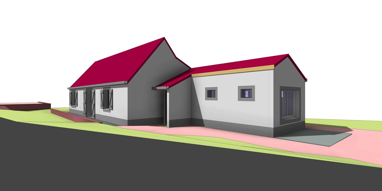 Rénovation d'une maison individuelle à Renescure