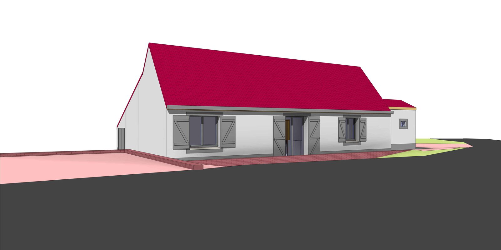 Rénovation d'une maison individuelle à Renescure