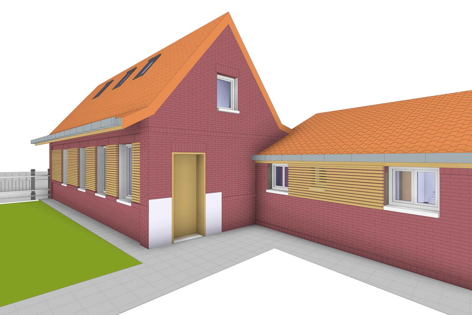 Rénovation d'une maison à Tourmignies