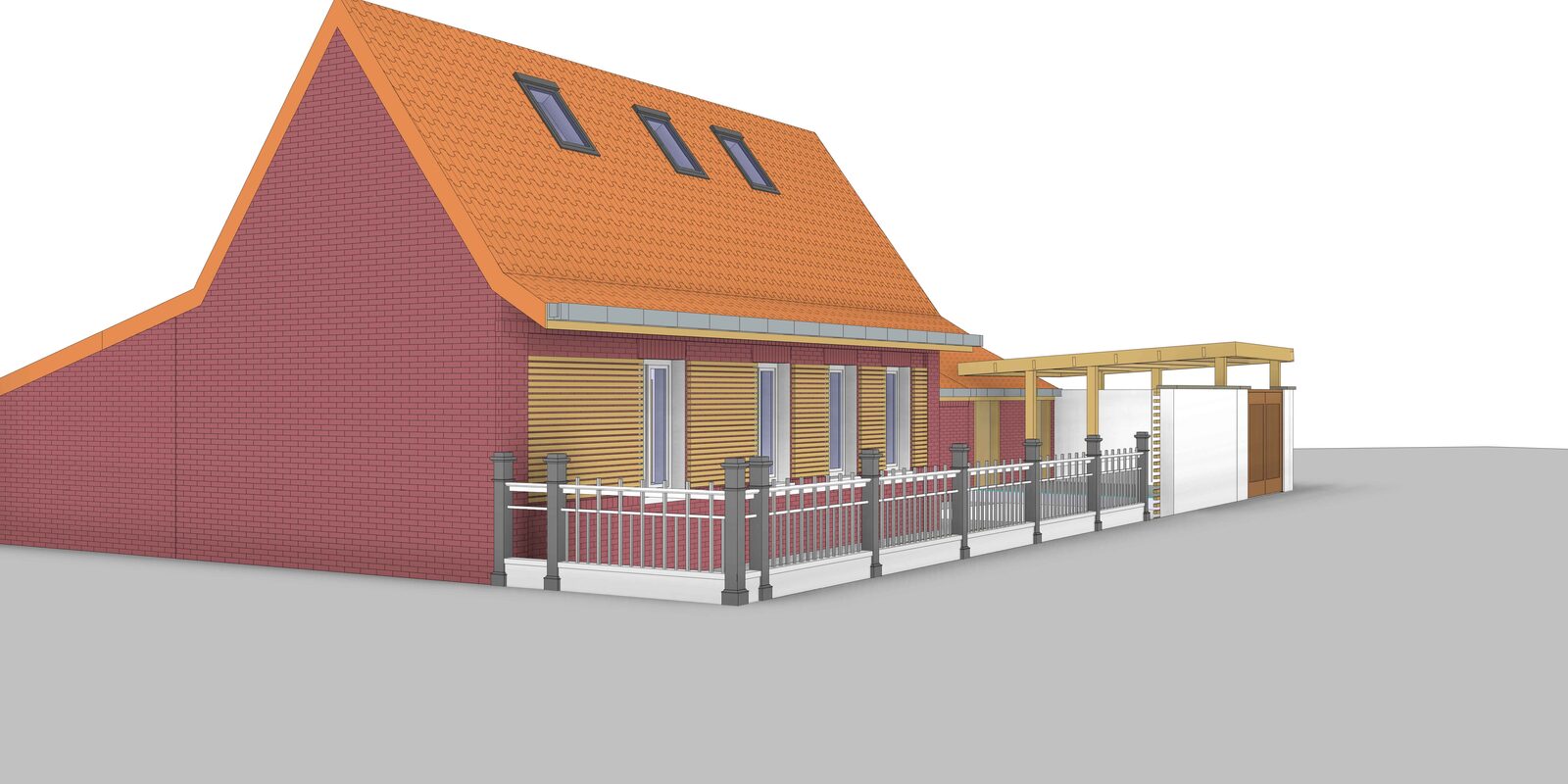 Rénovation d'une maison à Tourmignies