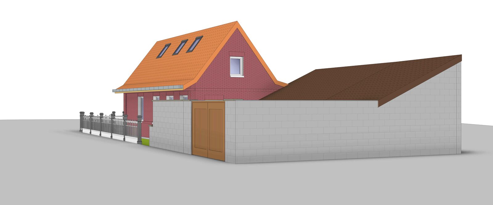 Rénovation d'une maison à Tourmignies