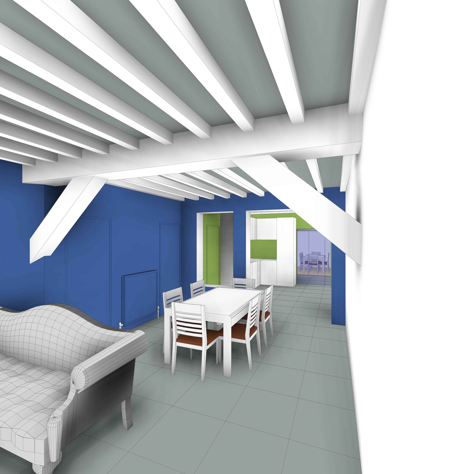 Rénovation d'une maison unifamiliale à Linselles