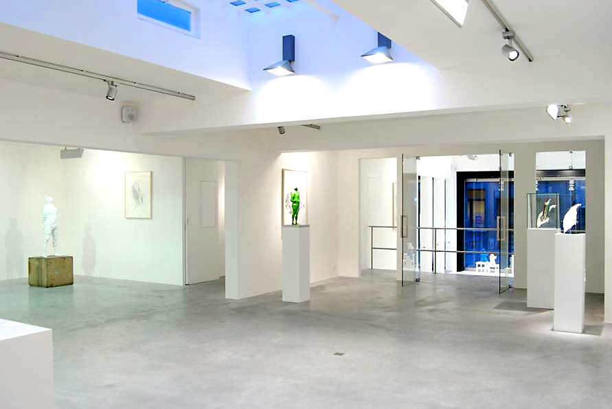 Transformation d'un hangar en galerie d'art à Tournai