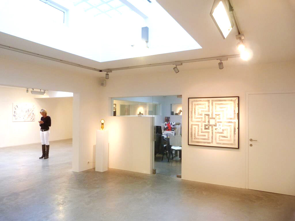 Transformation d'un hangar en galerie d'art à Tournai