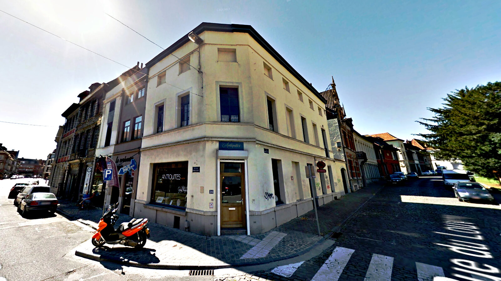 Transformation d'un immeuble en appartements à Tournai