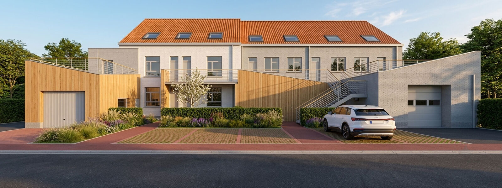 Transformation et extension d'une maison et de logements à Fleurbaix